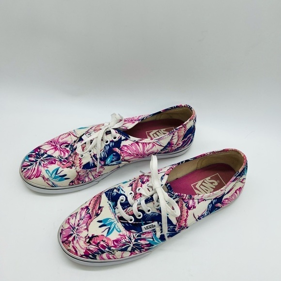 VANS OFF THE WALL UNISEX BRIGHT FLORAL SNEAKERS SIZE 8M OR 9.5W - Picture 3 of 11